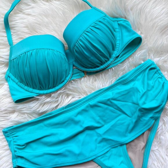 Sea green Victoria’s Secret y2k bikini set - Picture 6 of 8